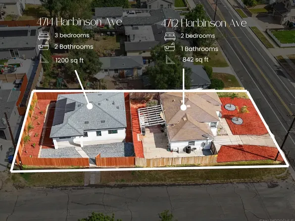 4712-4714 Harbinson Ave, La Mesa, CA 91942