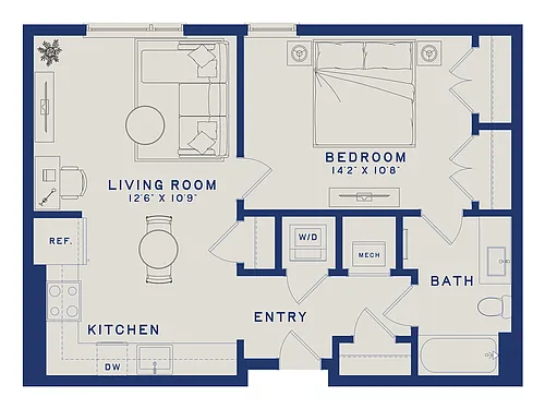 Floor plan A2
