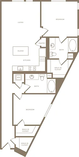Floor plan B FIFTEEN