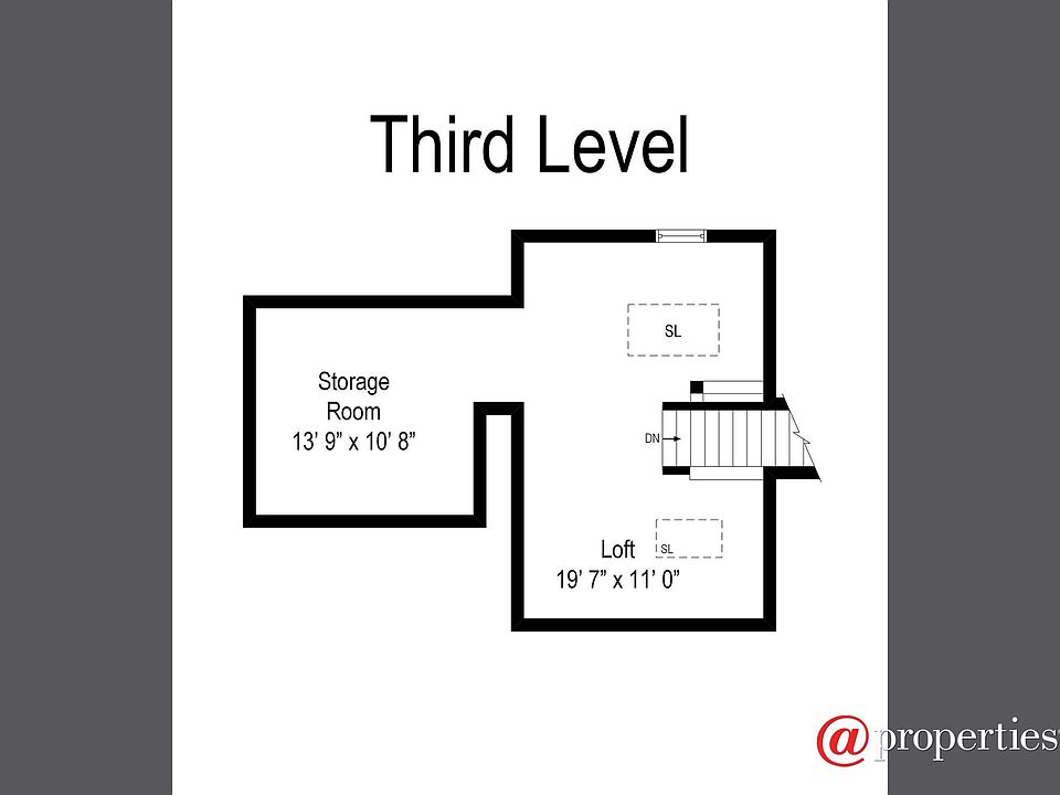 Third Level Floor Plan