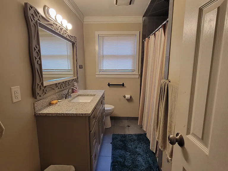 Front hallway bathroom