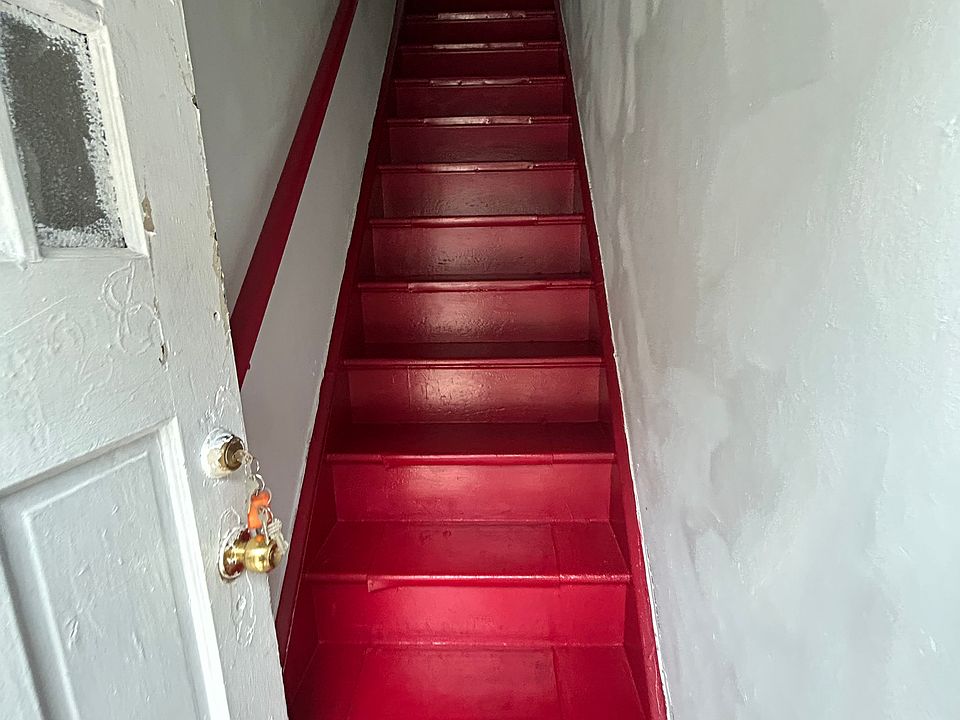 Steps leading to apartment