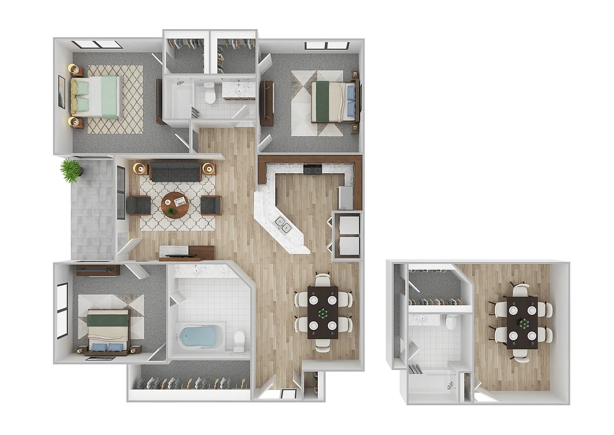 Floor plan C1