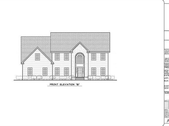 Front Elevation "B"