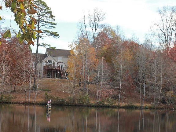View of house from the lake