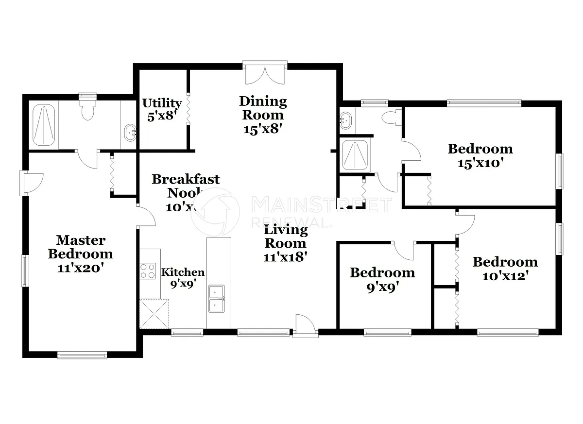 Floor Plan - 7315 Hager Way