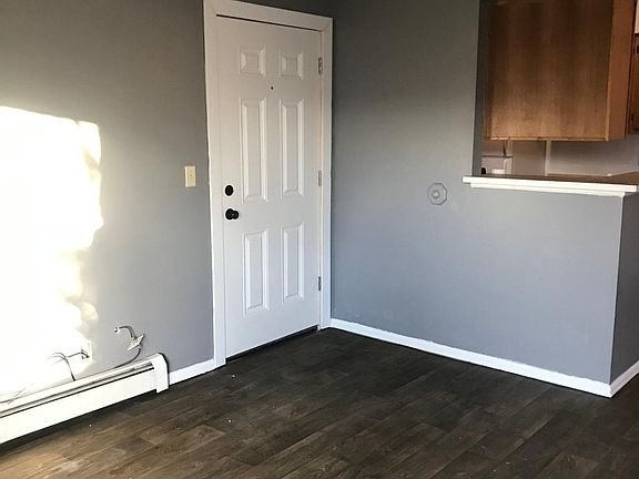 Front door entry into the living room