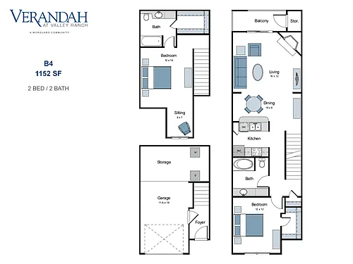 Floor plan B4