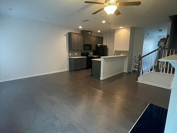 Open Concept Living Room/ Dining Room/ Kitchen