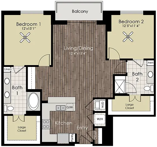 Floor plan B6