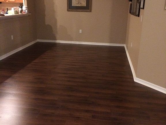 Dining room. New floors!