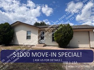 4360 Wordsworth Cir N, Colorado Springs, CO 80916