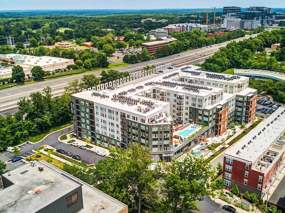 Aerial View of Apartments