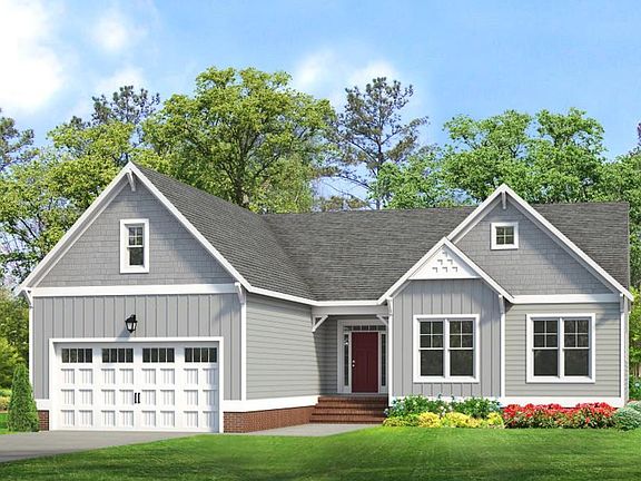 Treyburn II A - Arts Crafts ART Front load garage