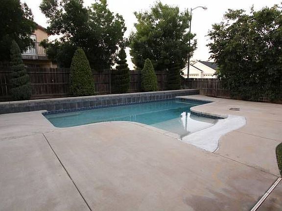 Back yard pool