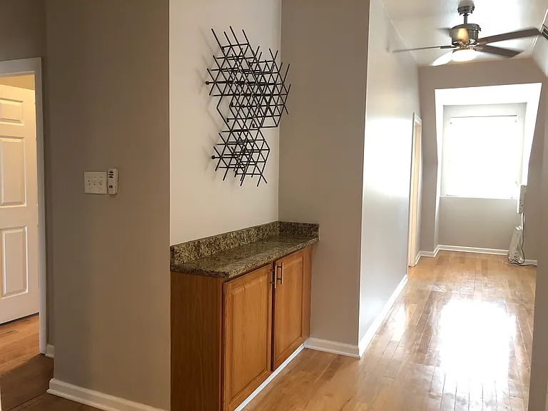 Living/Dining with wine holder and bar