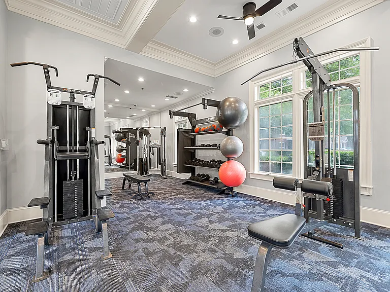 Lift, tone, and train in your community fitness center.