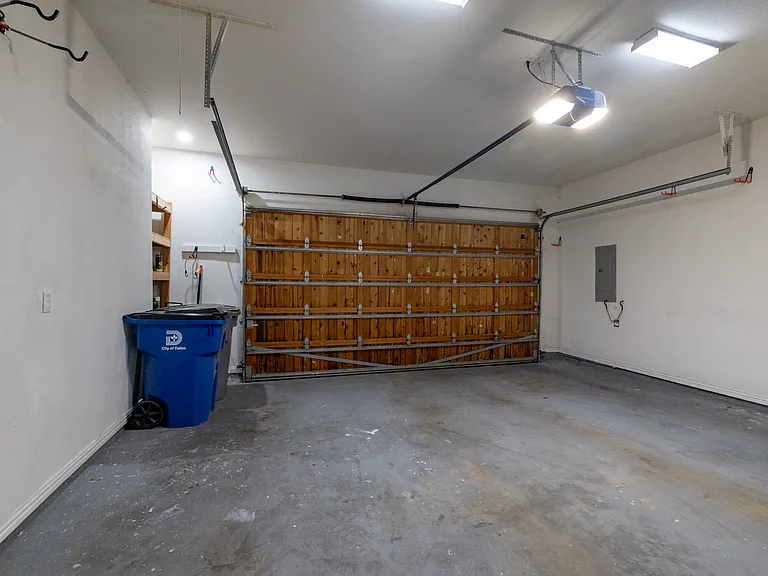 Spacious garage for secure off-street parking