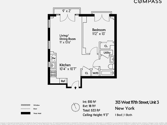 2nd image of 313 W 117th St #3