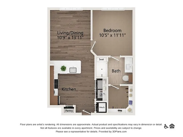 Floor plan A1A