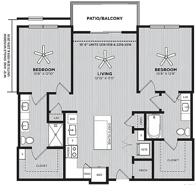 Floor plan B1