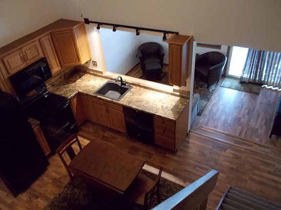 Kitchen from the loft