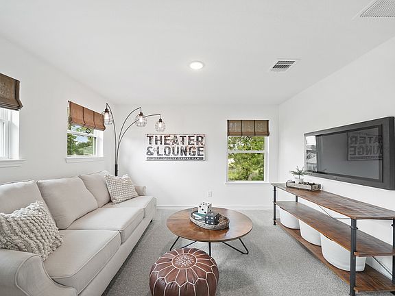 Activity room to use as a media room