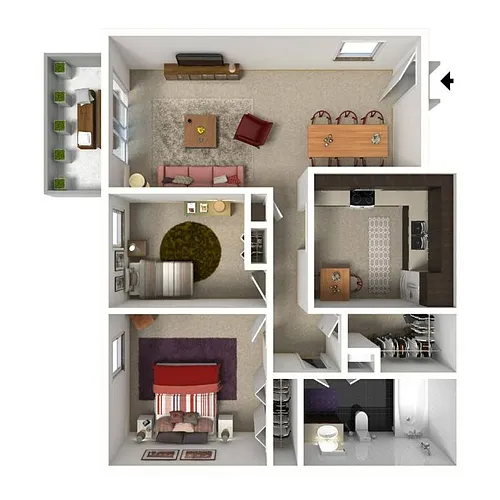 Floor plan B1
