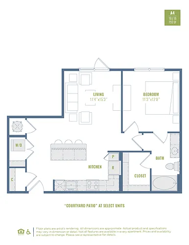 Floor plan A4
