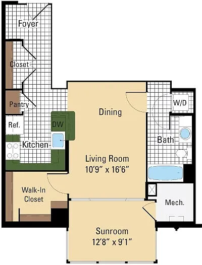 Floor plan Steinbeck