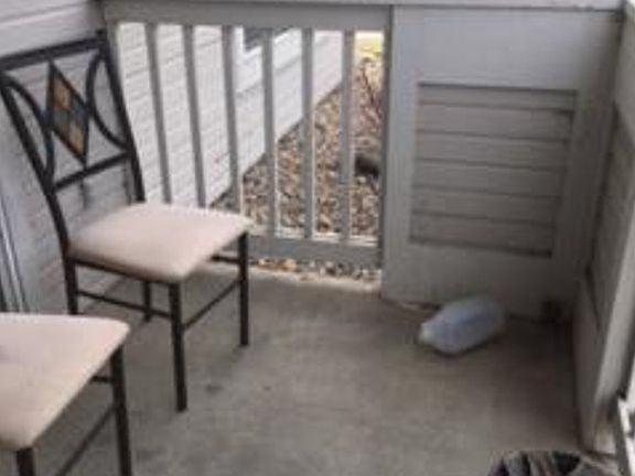 Patio Area w/Storage Closet