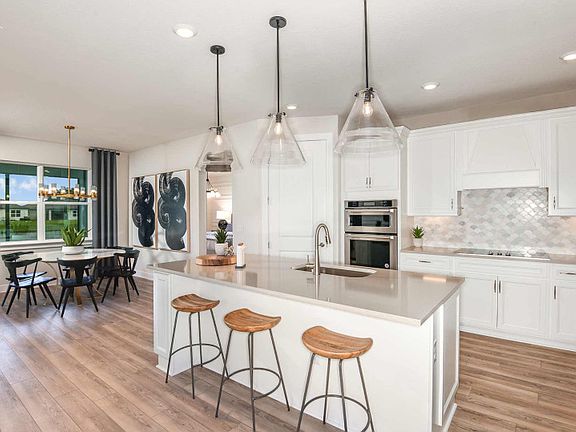 Designer Kitchen with Large Island