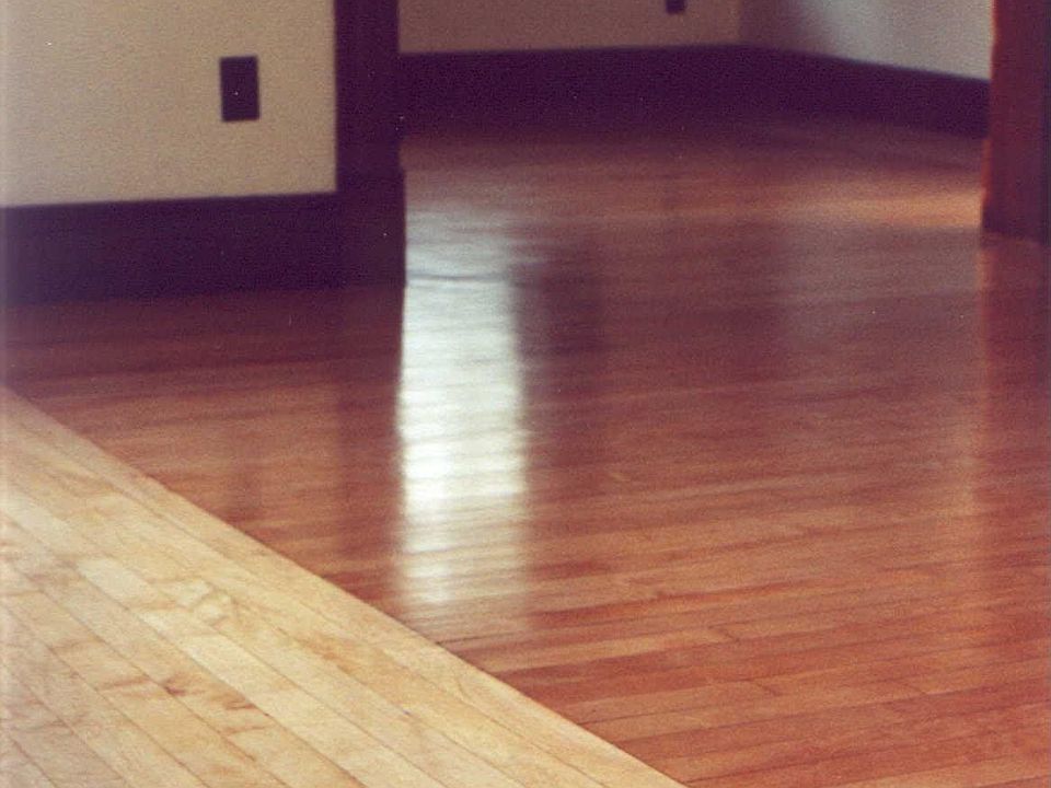 Maple floors original wood