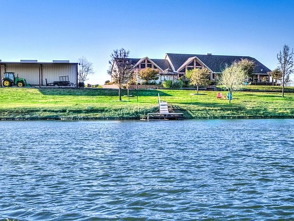 Looking west to house and barn...