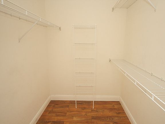 Master walk-in closet!