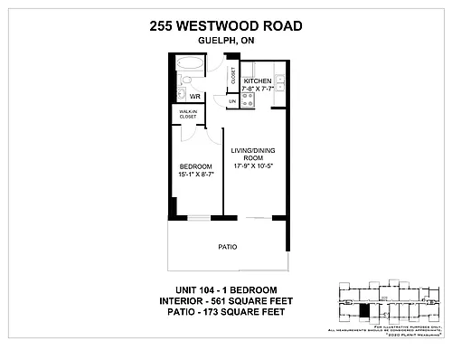 Floor plan C104