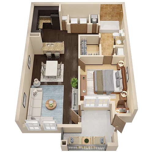 Floor plan Honey