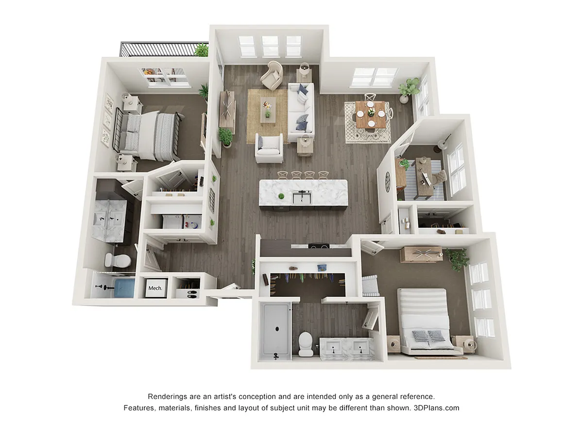 Floor plan D1