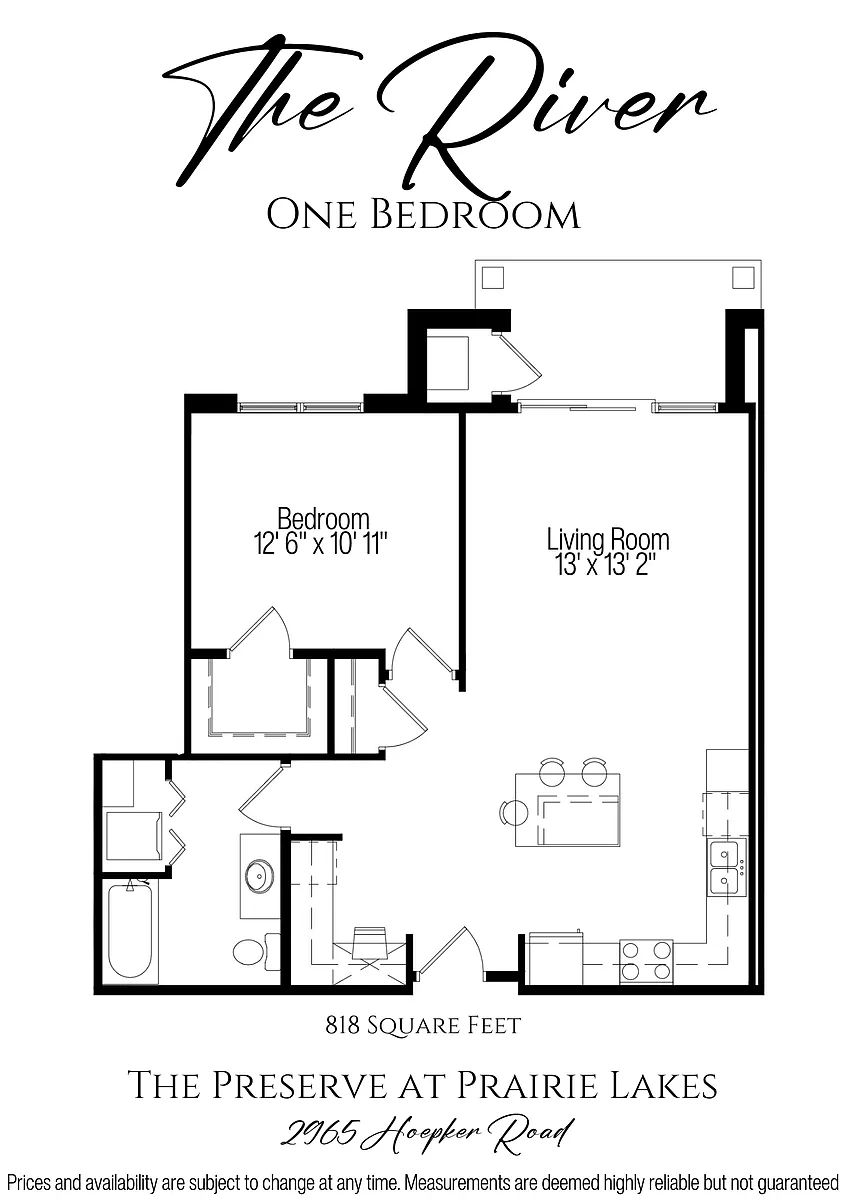 Floor plan River