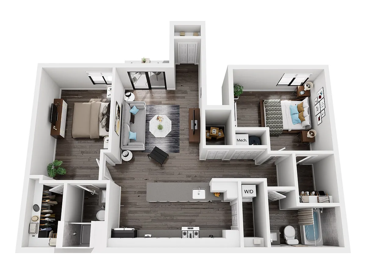 Floor plan Dover Lower