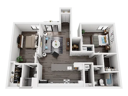 Floor plan Dover Lower