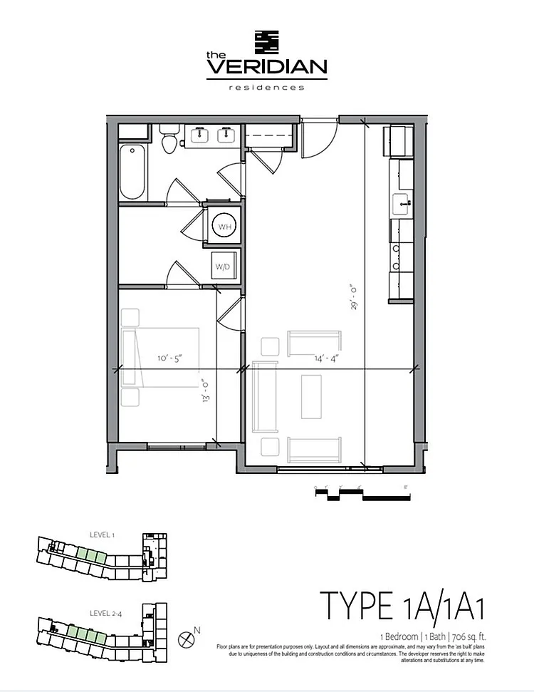 Floor plan A1A