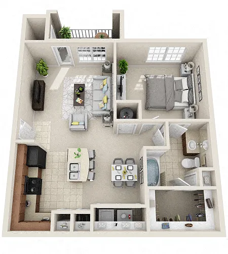 Floor plan A1