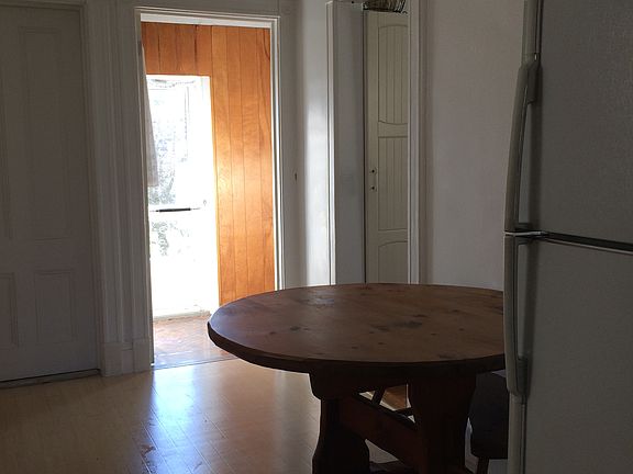 Kitchen with rear yard view