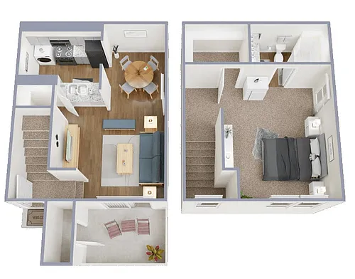 Floor plan 1B