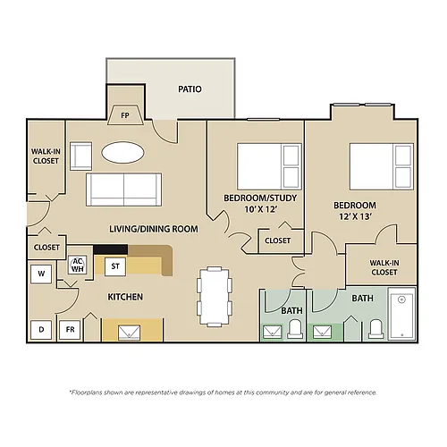 Floor plan Nantucket