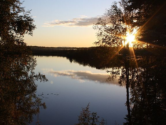 view from deck