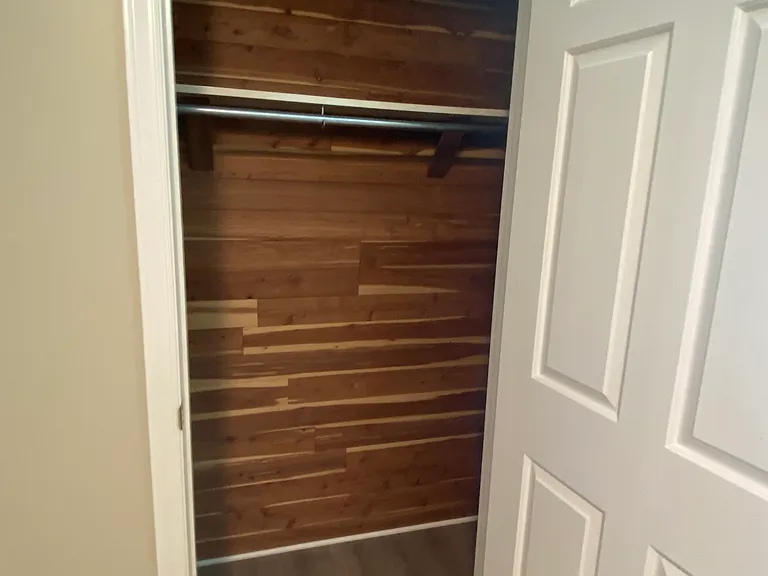 Cedar closet