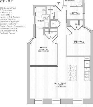 2nd image of 445 W 21st St APT 4F