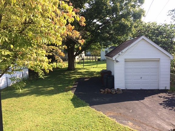 Back Yard and Garage